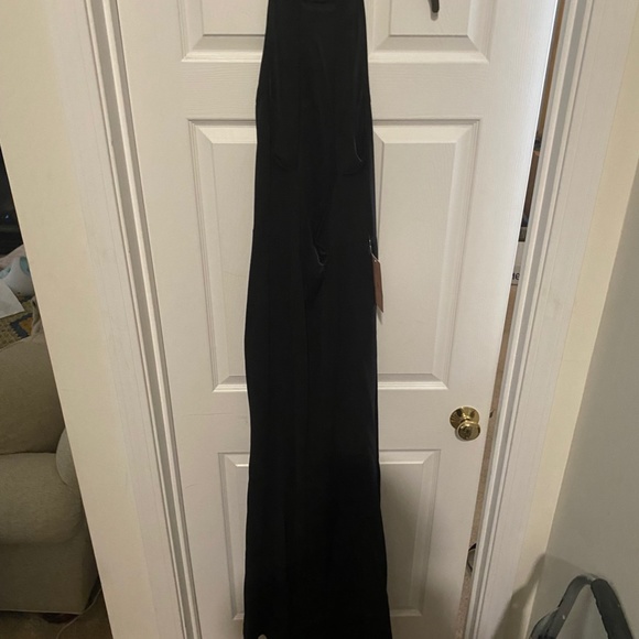 BHLDN Montreal Crepe Halter Dress Never Worn - Picture 2 of 2